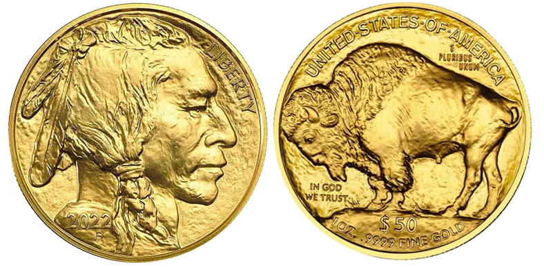 Amerykański Bizon Buffalo 1oz złoto