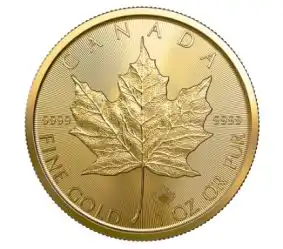 Kanadyjski Liść Klonu (Canadian Gold Maple Leaf)